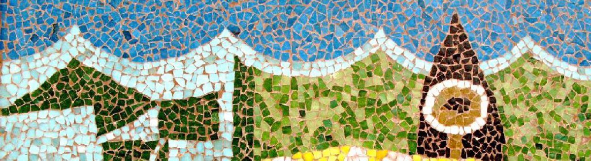 mosaico de buceo